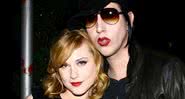 Marilyn Manson e Evan Rachel Wood, em 2007 - Getty Images