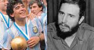 Fotografias de Maradona na Copa de 1986 e Fidel Castro em 1950 - Wikimedia Commons