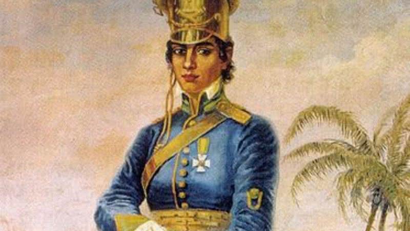 Maria Quitéria, a heroína brasileira - Domenico Failutti (1872-1923) / Domínio público, via Wikimedia Commons