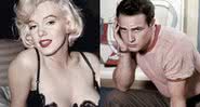 Os ícones de Hollywood Marilyn Monroe e Marlon Brando - Getty Images