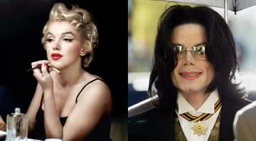 Respectivamente, atriz Marilyn Monroe e músico Michael Jackson - Divulgação/ Klimbim/ Getty Images