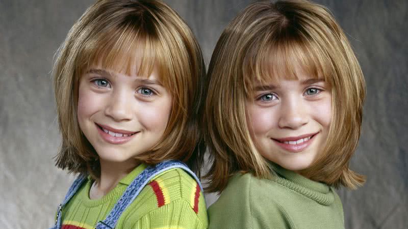 Mary-Kate e Ashley Olsen ainda crianças - Divulgação