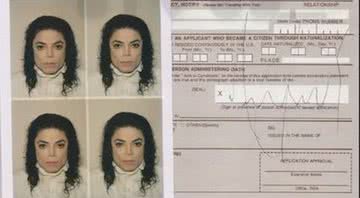 Documento de Michael Jackson - Reprodução / Site Moments in Time