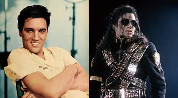 Michael Jackson (esq.) e Elvis Presley (dir.) em montagem - Domínio Público/ Constru-centro via Wikimedia Commons/ Creative Commons