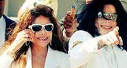 LaToya ao lado de Michael em 2003 - Divulgação/Twitter/La Toya Jackson