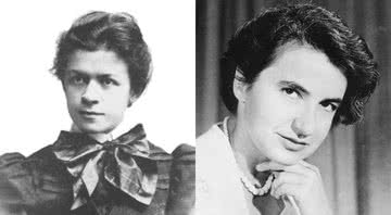 Mileva Marić e Rosalind Franklin, respectivamente - Creative Commons