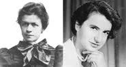 Mileva Marić e Rosalind Franklin, respectivamente - Creative Commons