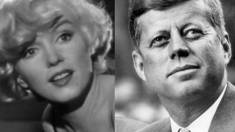 Marilyn Monroe (esq.) e John F. Kennedy (dir.) - Wikimedia Commons