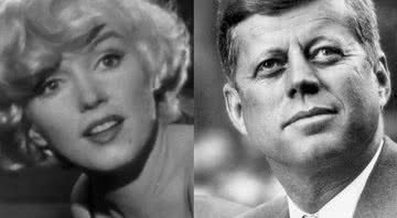 Marilyn Monroe (esq.) e John F. Kennedy (dir.) - Wikimedia Commons