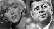 Marilyn Monroe (esq.) e John F. Kennedy (dir.) - Wikimedia Commons