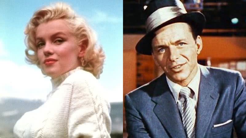 Marilyn Monroe e Frank Sinatra em montagem - Wikimedia Commons