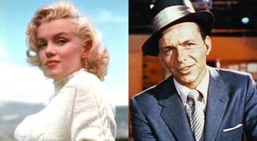 Marilyn Monroe e Frank Sinatra em montagem - Wikimedia Commons