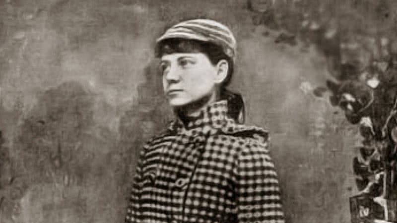 Nellie Bly, jornalista investigativa - Arquivos da Biblioteca Pública de Nova York / Domínio Público, via Wikimedia Commons