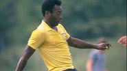 Pelé em campo - Getty Images