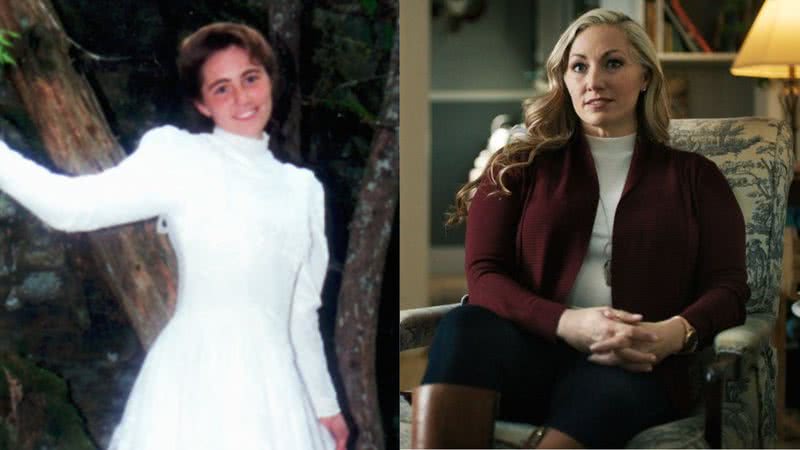 Montagem retrata antes e depois de Rebecca - Divulgação / Netflix