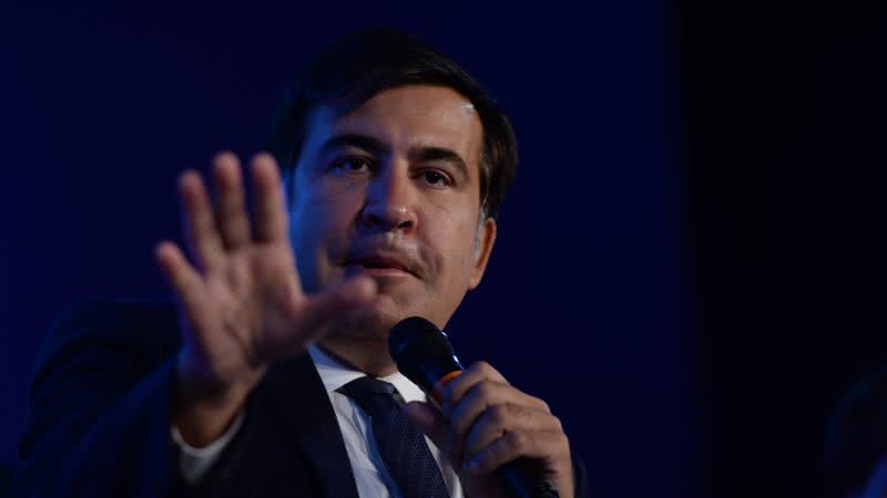 Mikheil Saakashvili na Concordia Summit, em 2014 - Getty Images