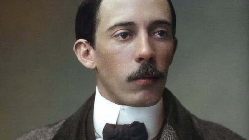 Imagem colorizada de Santos Dumont - Domínio Público/Klimbim