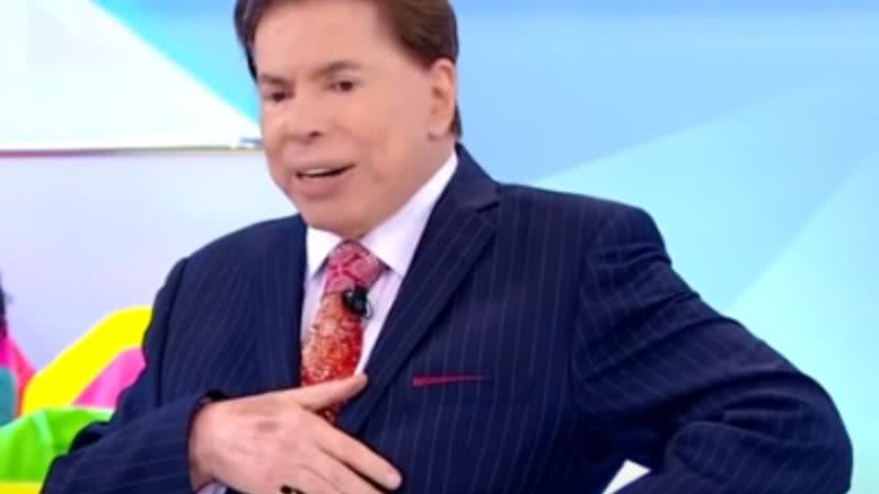 Silvio Santos apresentando seu programa, em 2021 - Divulgação/Youtube/Programa Silvio Santos