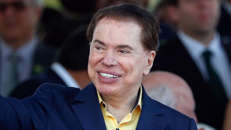 Fotografia do apresentador Silvio Santos - Wikimedia Commons