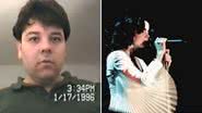 O stalker Ricardo Lópes e a cantora Björk - Reprodução/Video e Anna Soler Cepriá via Wikimedia Commons