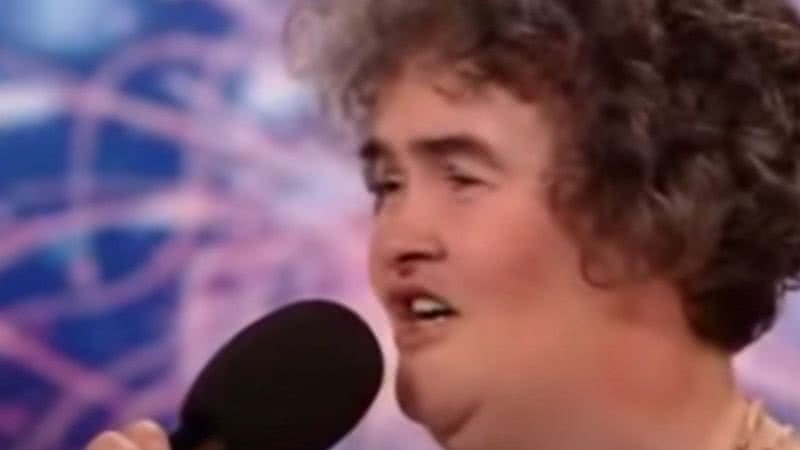 Susan Boyle durante sua apresentação no Britain's Got Talent - Divulgação/Youtube/Davy Leyland/ 2009