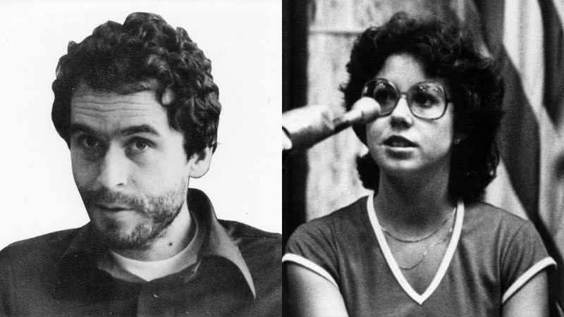 Montagem de Ted Bundy (à esq.) e Kathy Kleiner (à dir.) - Creative Commons