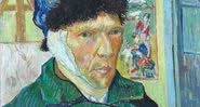 Autorretrato com Orelha Enfaixada, pintado por Van Gogh em 1889 - Domínio Público via Wikimedia Commons