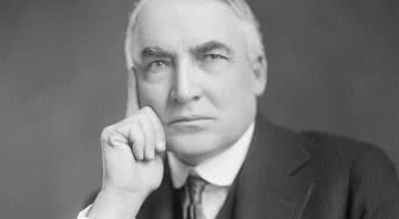 Retrato do ex-presidente norte-americano Warren G Harding - Wikimedia Commons