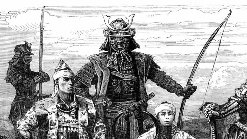 Ilustração do samurai Yasuke - Divulgação