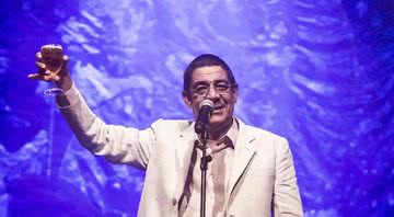 Zeca Pagodinho durante turnê em Lisboa, em 2018 - Divulgação/ Hermes de Paula