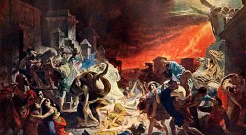 "Destruição de Pompeia", Karl Briullov - Getty Images