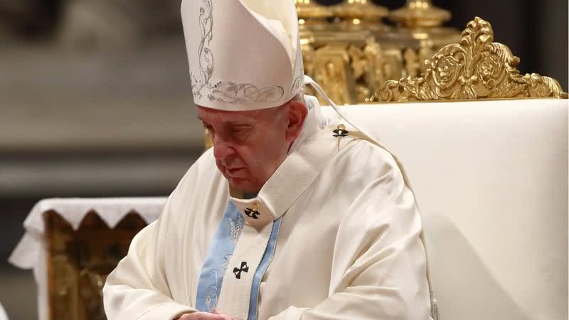 Papa Francisco durante cerimônia no Vaticano - Getty Images