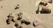 Artefatos encontrados pelos pesquisadores em Dubai, Emirados Árabes Unidos - Arabian Archaeology and Epigraphy (UAE)