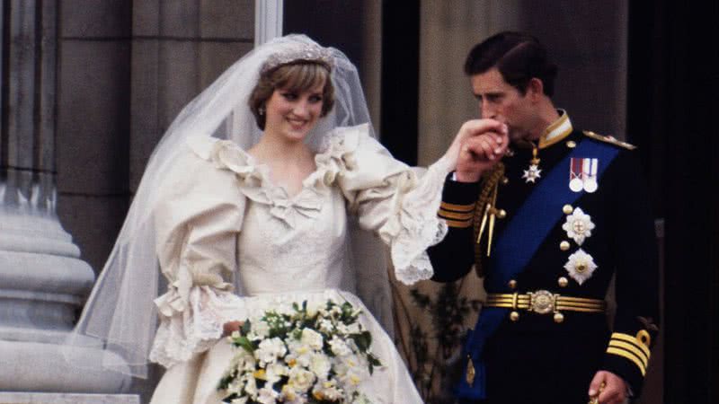 Diana e Charles no dia de seu casamento - Getty Images