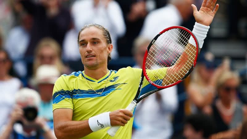 Alexandr Dolgopolov durante partifa - Getty Images