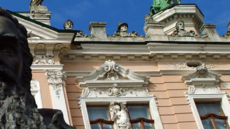 Fachada da instituição ucraniana - Museu Nacional Andrey Sheptytsky