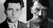 Elser (à esqu.) e Hitler (à dir.) - Wikimedia Commons