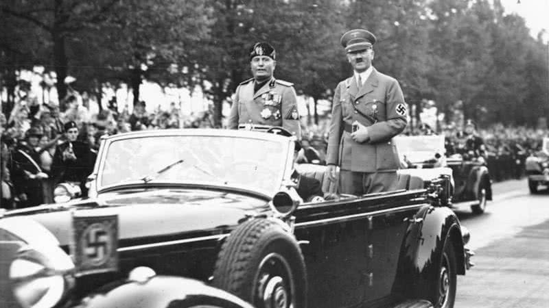 Mussolini e Hitler anos antes da operação - Wikimedia Commons