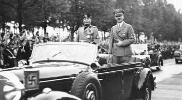 Mussolini e Hitler anos antes da operação - Wikimedia Commons