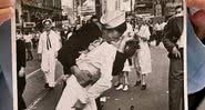 Greta Zimmer e George Mendonsa - Getty Images