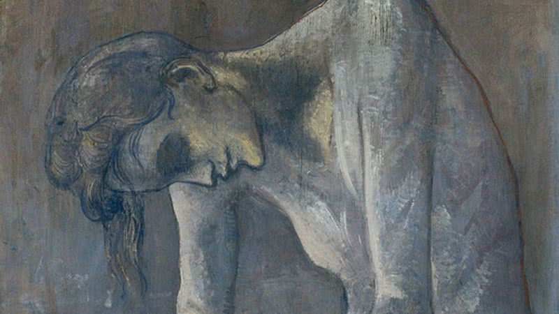 Pintura "Mulher Passando Roupa" de Picasso - Divulgação/Museu Guggenheim