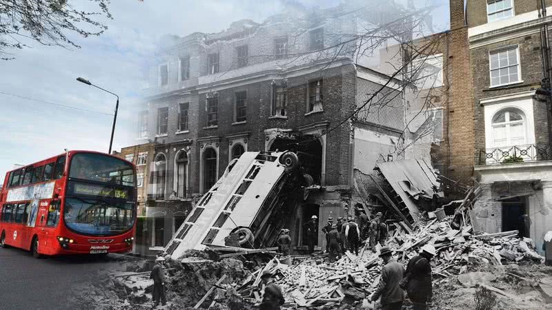 Explosões em Londres: antes e depois - Getty Images