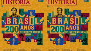 Capa da edição temática: Brasil, 200 anos de independência - - (Divulgação: Aventuras na História)