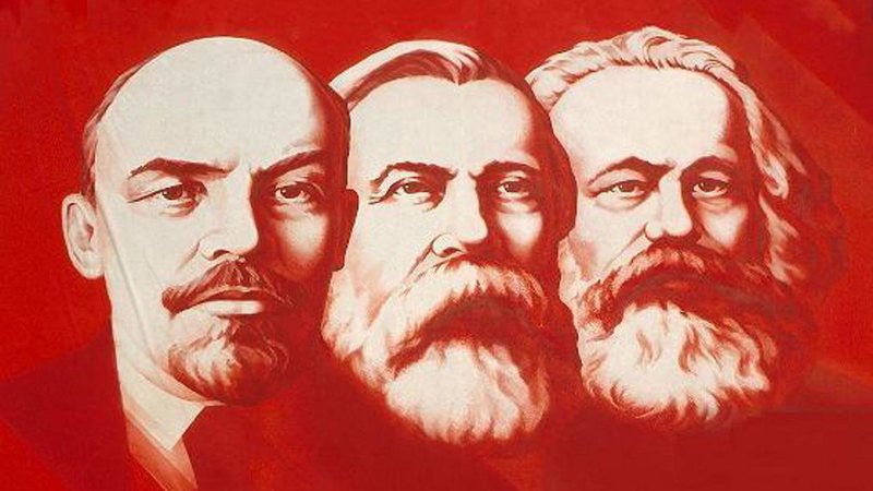 Lenin, Engels e Marx - Divulgação