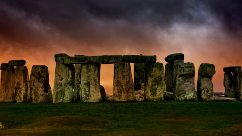 Lendário monumento do Stonehenge, em Wiltshire na Inglaterra - Getty Images