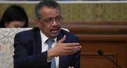 Diretor-geral da OMS, Tedros Adhanom Ghebreyesus, em visita a Beijing - Getty Images