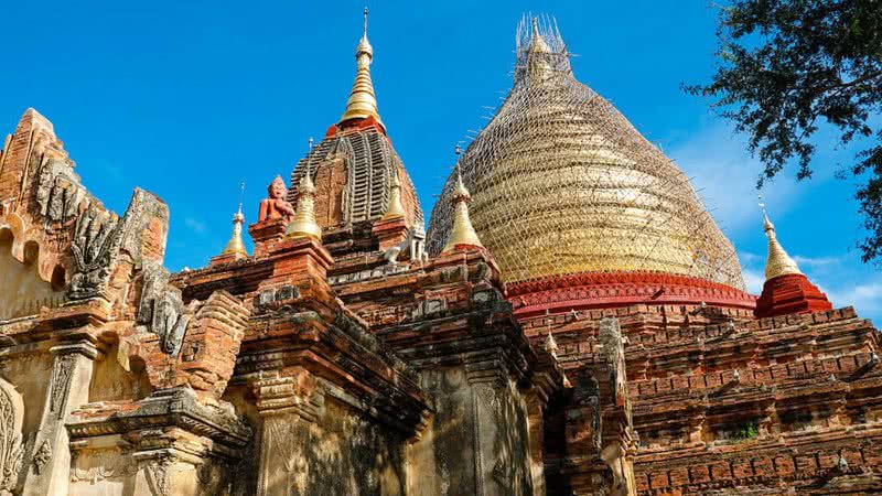 Pagode de Dhammayazika, em Bagan - Getty Images