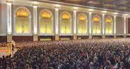 Culto dentro do Templo de Salomão, em São Paulo - Divulgação