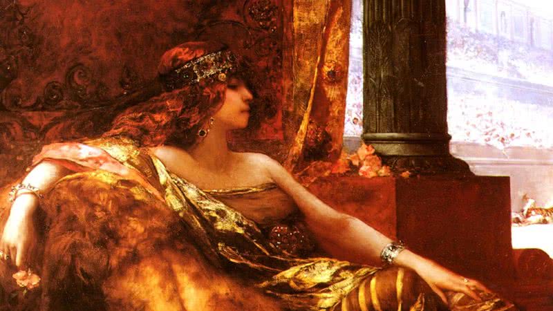 Teodora em pintura de Jean-Joseph Benjamin-Constant - Wikimedia Commons