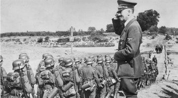 Tropas nazistas marchando na Polônia - Getty Images